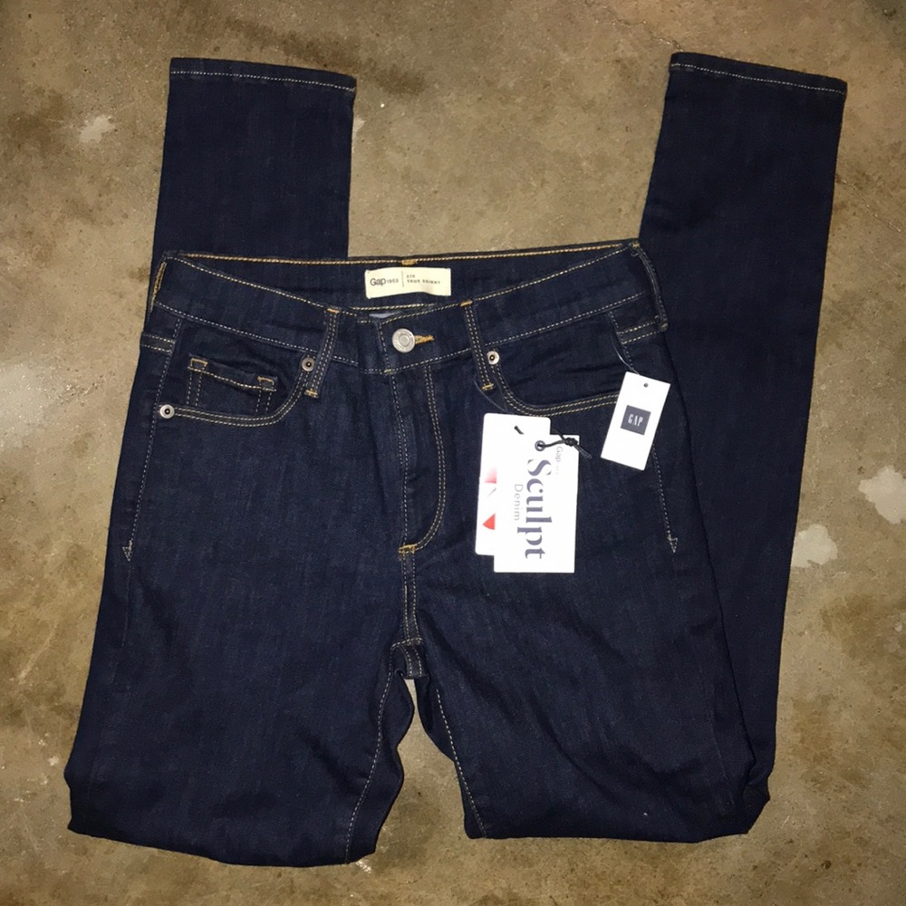 GAP True Skinny Sculpt Denim Jeans NEW